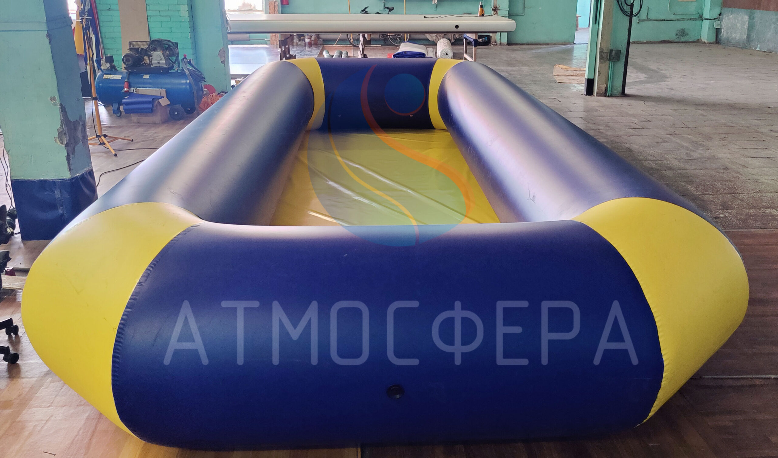 Бассейн надувной прямоугольный